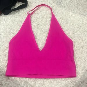 Pink tank top